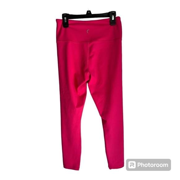 Zyia Active Yoga Cropped Pink Leggings - Picture 2 of 4